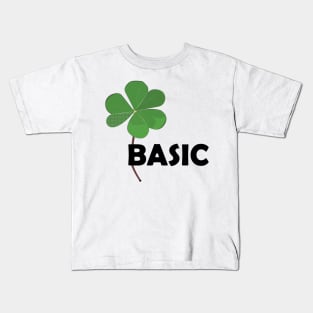 Basic: Three Leaf Clover Edition Kids T-Shirt